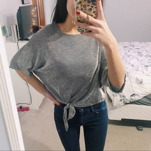 striped top